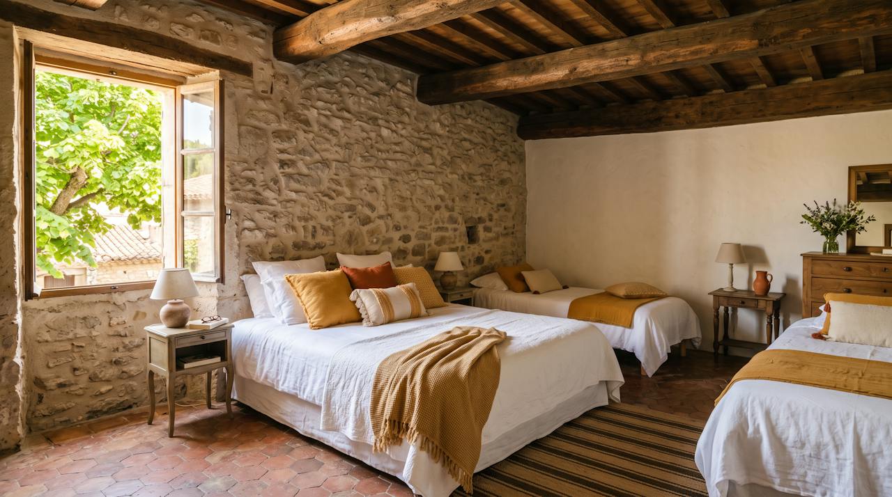 Chambre familiale Tilleul — la chambre Tilleul